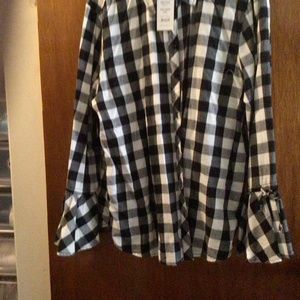 Checkered blouse